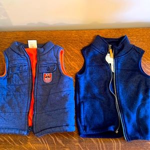 Two boys vests! One very warm, one dressier